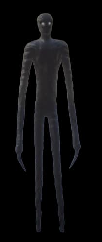 Current tall black Mr. Kitty model with white eyes