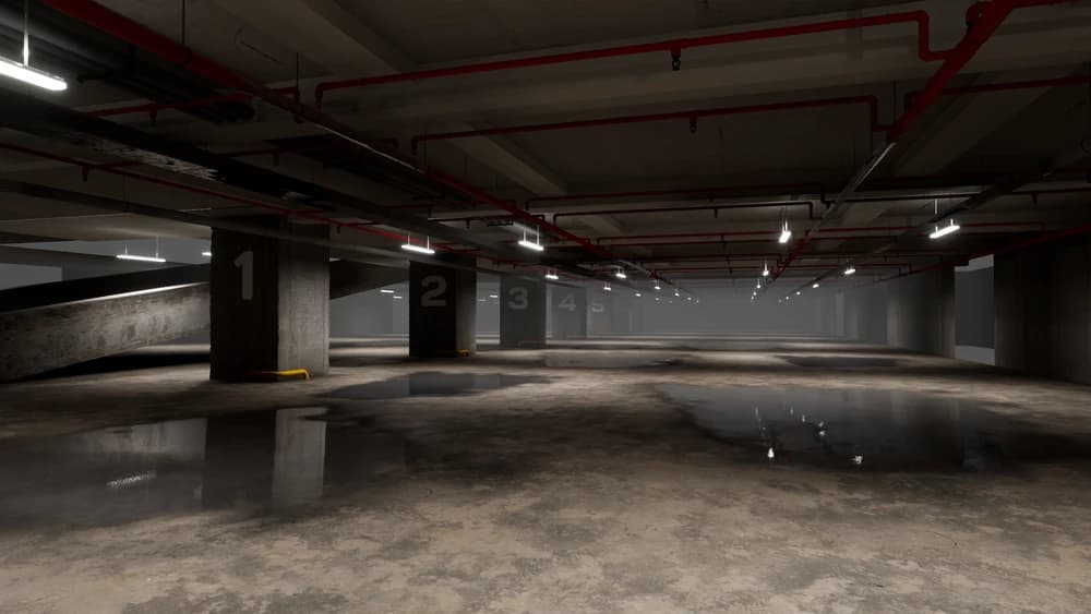 Escape the Backrooms: Nivel 1 - La zona habitable