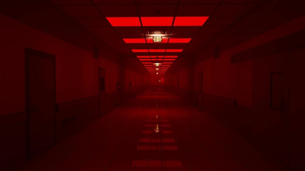 Escape the Backrooms: ¡Nivel! - Persecución en el pasillo rojo