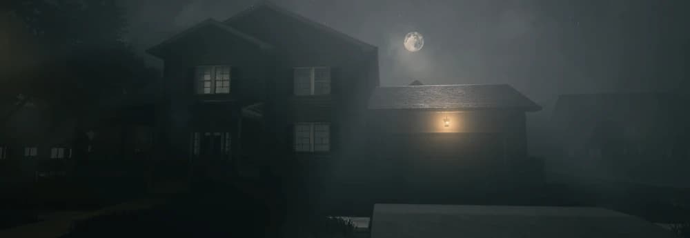 Level 9 suburban house and street route