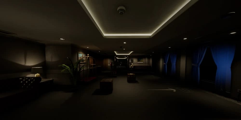 Level 188 interior route for television collection