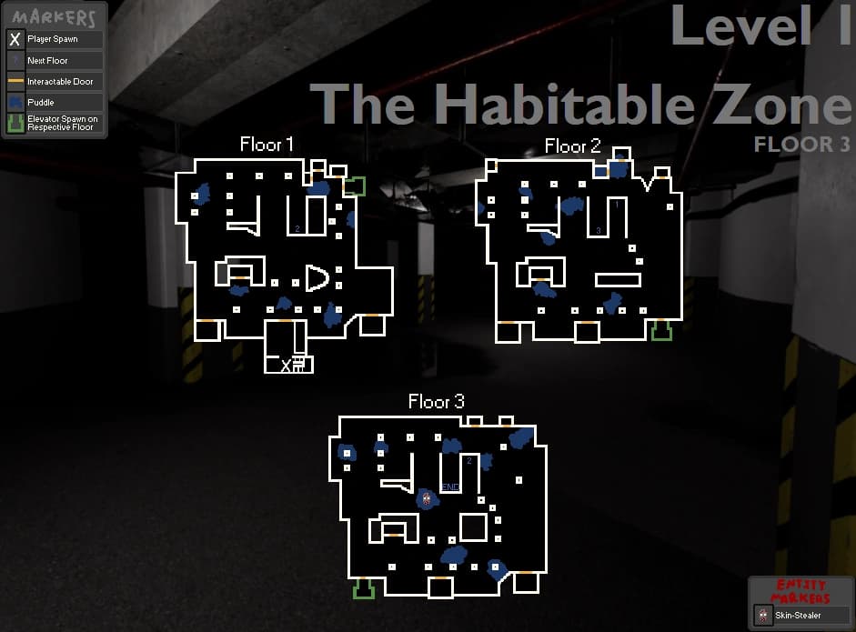 Level 1 Floor 3 Map