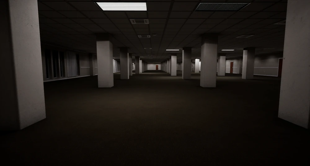 Escape the Backrooms: Level 4 - Das verlassene Büro (Walkthrough & Geheimnisse)