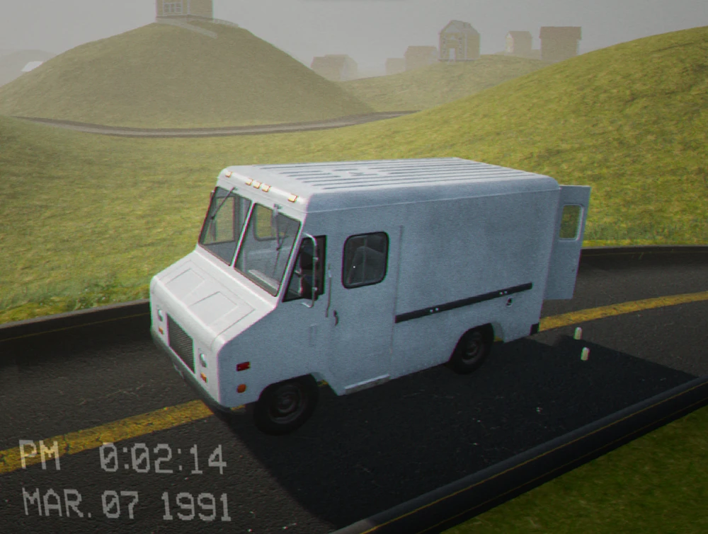 Der Lieferwagen in Level 94