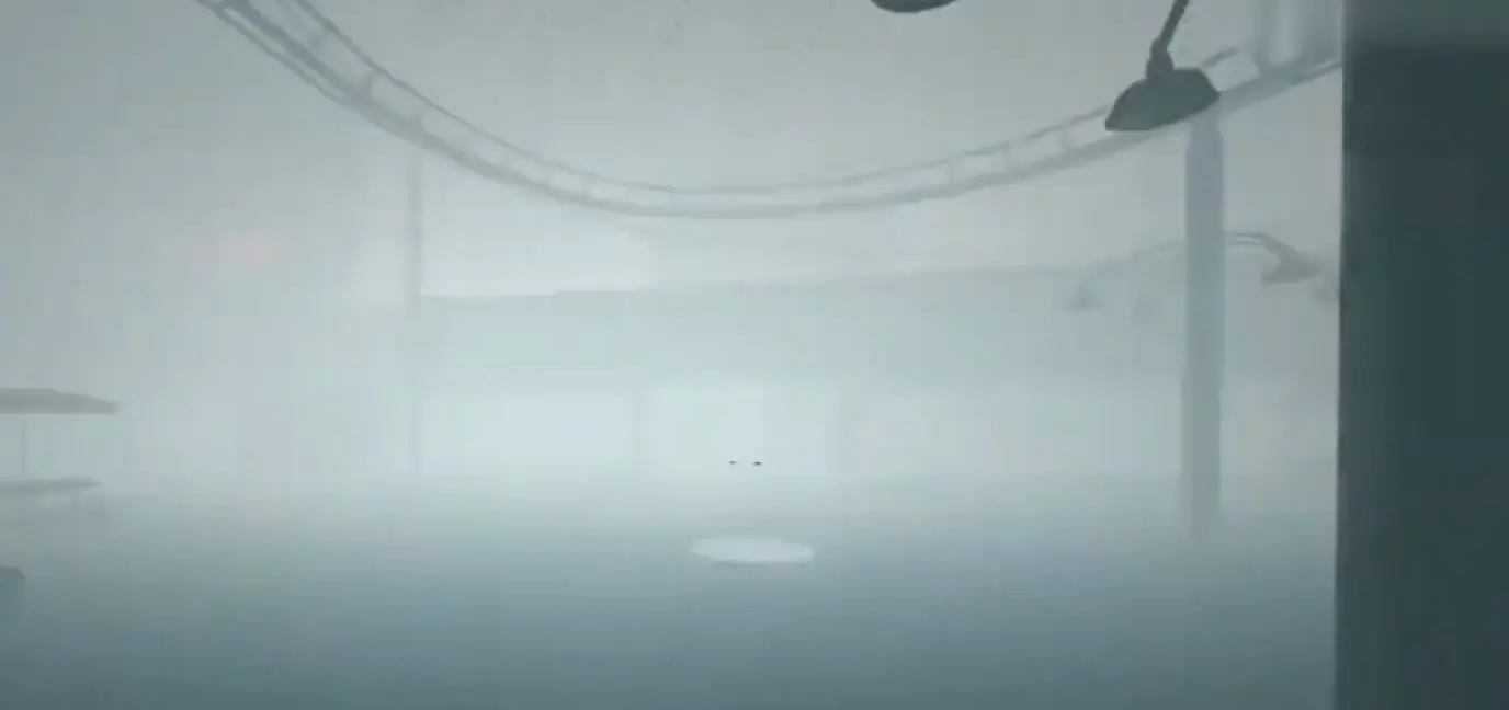 The Clown entity in the fog