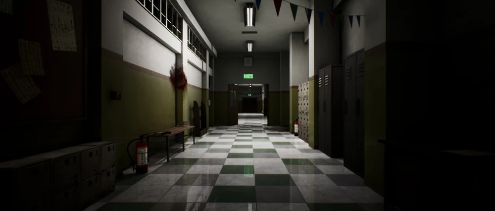 Escape the Backrooms Level 52 School Halls und Begleiter-NPC