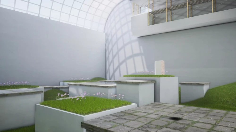 Escape the Backrooms Level 931 Crazy Growth grass puzzle