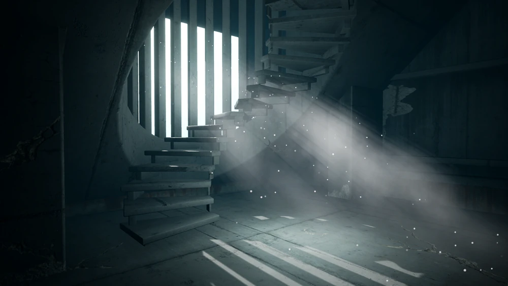 Escape the Backrooms Level 922 endlose Spiralstufen