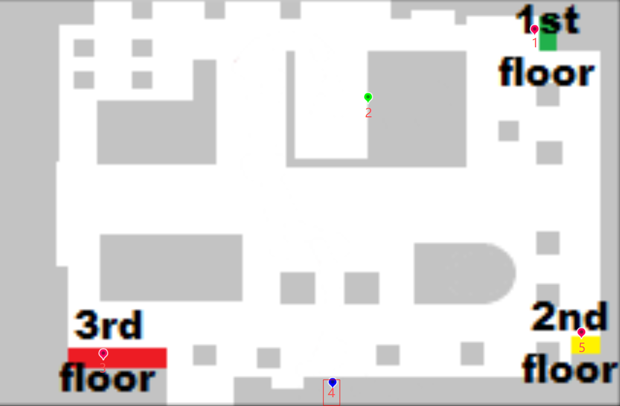 Level 1 Etage 3 Karte