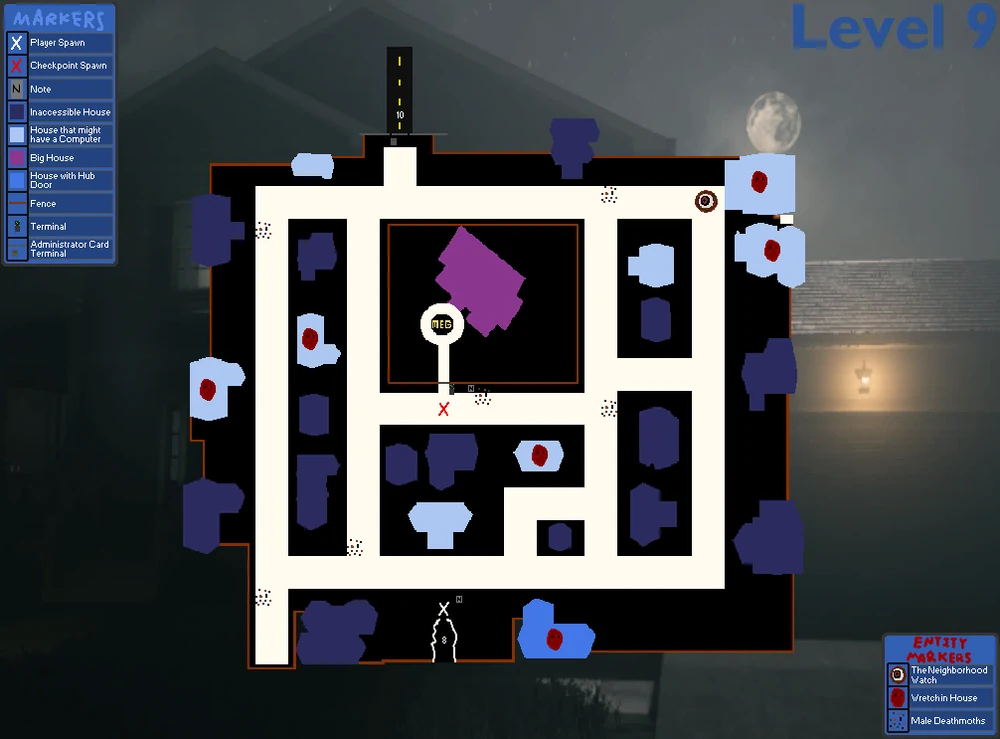 Level 9 Karte